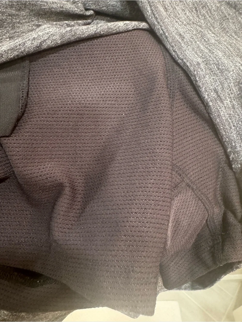Athleta Metro Downtown Skort Gray Size L Athletic Zip Pockets Golf Tennis Sport